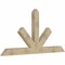 Ekena Millwork Saratoga Rough Sawn Timber Gable Bracket, Douglas Fir, 84"W x 42"H x 4"D x 6"F, 12/12 Pitch GBW084X42X0406SAR00RDF - alternate 4